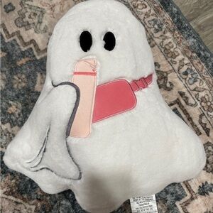 Spooky Nights Ghost pillow with Pink water bottle and cross body bag NEW